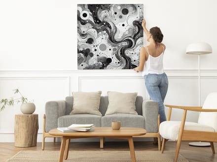 Kunstprint | Wanddecoratie | Dibond | 40 × 40 cm