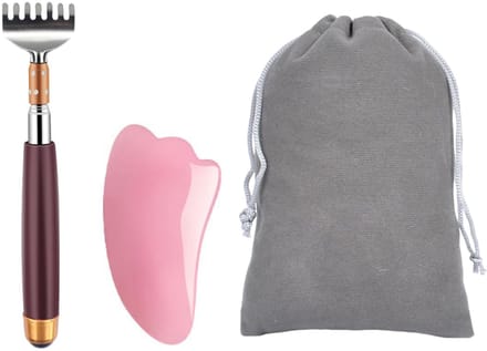 Verstelbare Rugkrabber met Handgreep en Flanellen Tas - Ergonomisch en Draagbaar