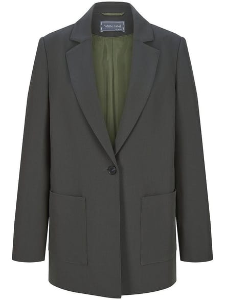 Lange blazer Van St. Emile groen