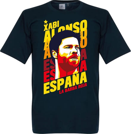Xabi Alonso Portrait T-Shirt - S