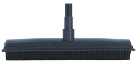 MSV Telescopische Mop met Rubber Head 69/120 cm - Zwart