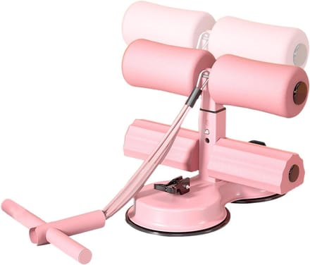 Buikspier Trainer - Core Trainer - Thuis Trainen - Verstelbare Hoogte - 27 cm Breed - Roze