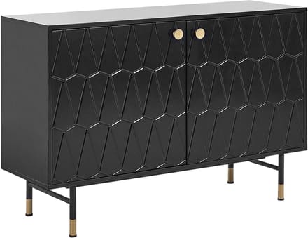 ADANTE - Sideboard - Zwart - MDF