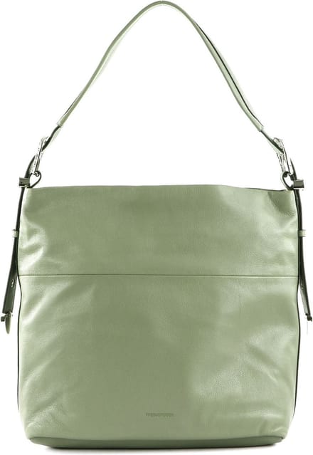 FREDsBRUDER Leren Schoudertas Kesey Shoulderbag Sage Kaki