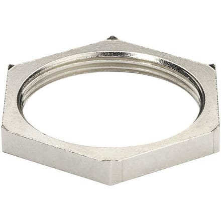 Wiska 10063211 EMMU-EMV 16 Contramoer M16 Messing Messing 100 stuk(s)