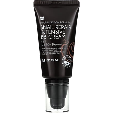 Mizon, Snail Repair Intensive BB Cream, SPF 50+ PA+++, #21, 50g (1.76oz) black