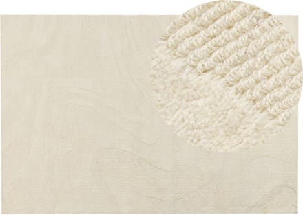 SASNAK - Vloerkleed - Beige - 200 x 300 cm - Wol