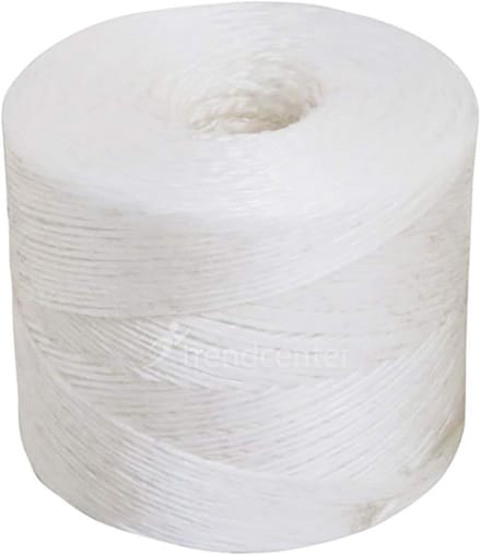 Sterk Wit PP Touw 700 Meter - Slagvast Binddraad voor Tuin en Verpakking