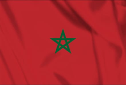 Vlag Marokko