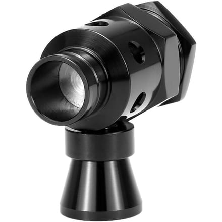 Universele 25mm Aluminium Turbo Blow Off Valve Bov met Fluittoon Verstelbaar & Hoge Prestaties black