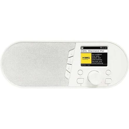 Telestar 5720050, Internet, 7 W, TFT, 6,1 cm (2.4"), Wit, USB
