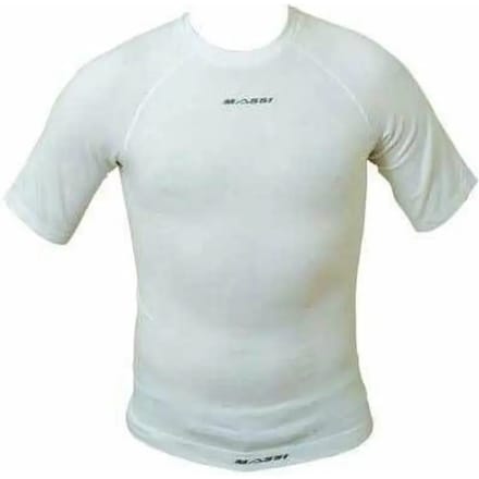 Massi Thermo Light Korte Mouwen Basislaag Wit 2XL Man