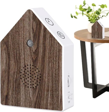 Geluidsmachine - Natuurklank - Ontspannen Slapen - Bewegingssensor - 10.8 cm - Wit