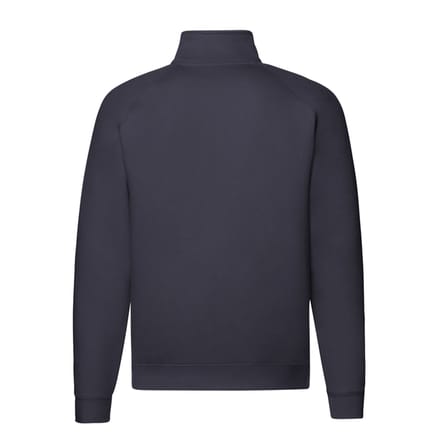 Fruit of the Loom Heren Premium Sweatshirt met Ritssluiting (Deep Navy)