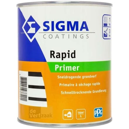 Sigma Rapid Primer 1 Liter 100% Wit