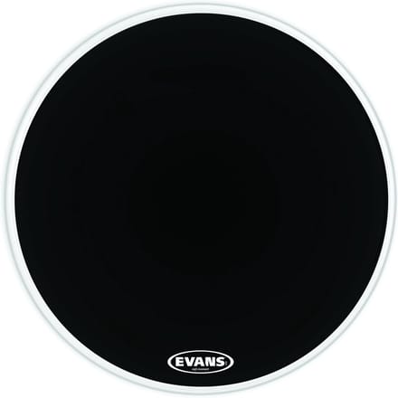 Evans EQ3 Resonant zwart, BD16RB-NP, basDrum Reso, bas Hoop - Bass drumvel