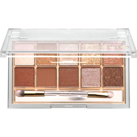 Clio, Pro Eye Palette, 02 Brown Shoe, 6g (2.1oz) beige