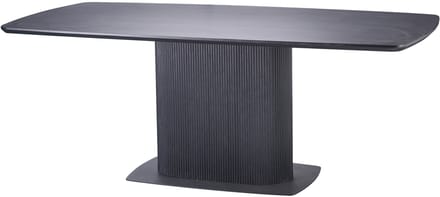 Daleton | Eettafel 200x100 Zwart MDF