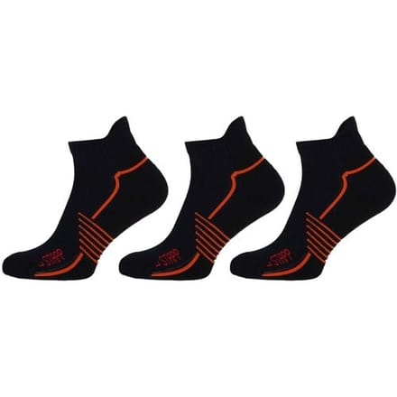STAPP Wandelsokken Sneaker - Active Outdoor Bamboe - 3 paar - Marine - Maat 43/46