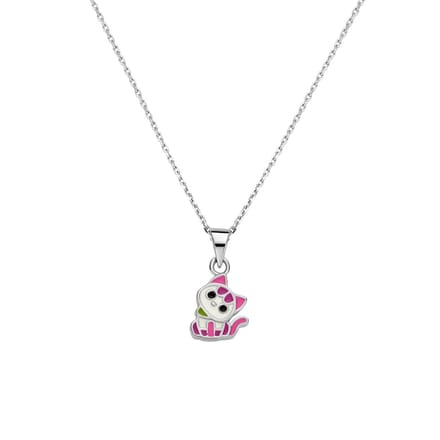 Collier emaille poes 36 + 4 cm