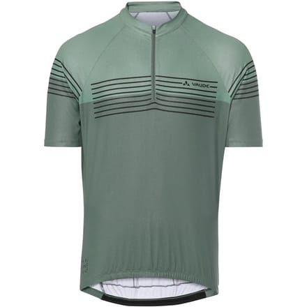 Vaude Bike Posta Half Zip Ii Korte Mouw Wielertrui Groen M Man