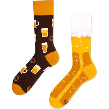 Many Mornings Sokken Bier - Maat 39-42 - Heren - Halfhoge sokken