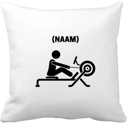Akyol - roeien met eigen naam Kussen hoes - Sport - roeiers - sport - 40 bij 40 cm