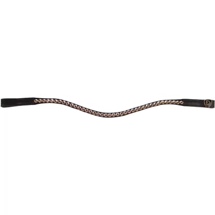 Frontal voor paard diamanten goud Tattini