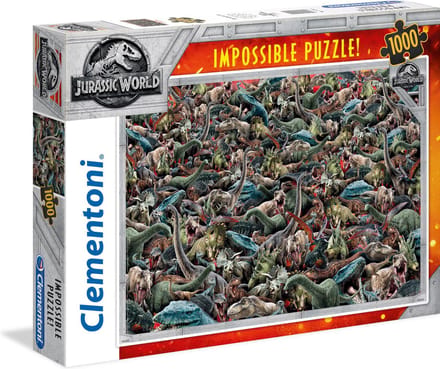PUZZEL 1000 IMPOSSIBLE JURASSIC WORLD