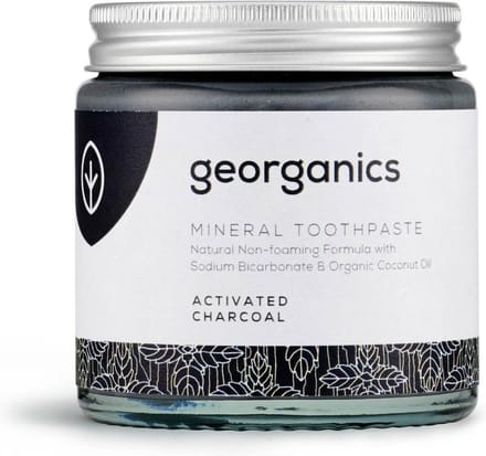 Natuurlijke Tandpasta (Actieve Kool) - Georganics 120 ml