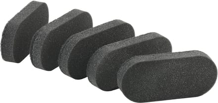Zone Denmark Singles Afwasspons 14,8 x 6,8 x 2 cm 5 stuks Black
