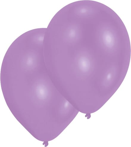 Amscan Ballonnen Metallic Lila 10 Stuks 28 Cm