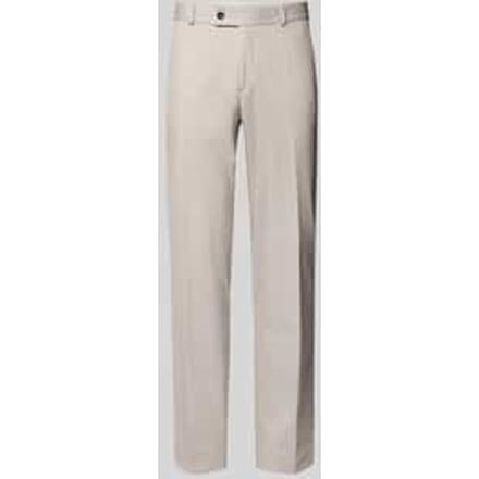 slim fit stoffen broek met viscose model 'Paco'