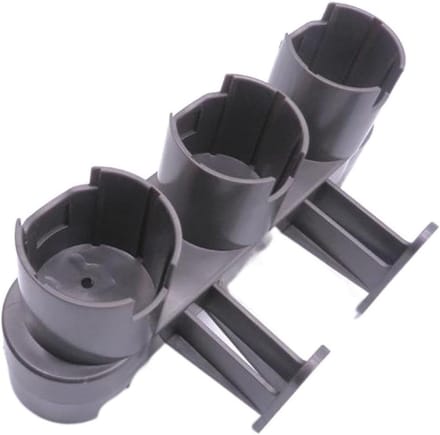 Stofzuiger Opslag - Wandhouder Beugel - Accessoires Netjes - Zonder Boren - 17 x 8 cm - Grijs