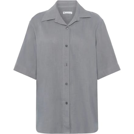 Dameshemd KnowledgeCotton Apparel Loose Linen-mix