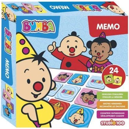 Studio 100 Bumba Memo emoties Bord- & kaartspellen Bordspellen