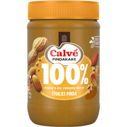 Pindakaas grof gemalen pinda's