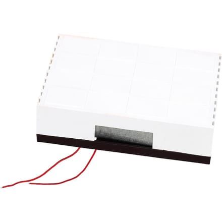 Mechanische Bedrade Deurbel Ding Wandgemonteerde Gong voor Hotel Toegangscontrolesysteem(220V ) wit