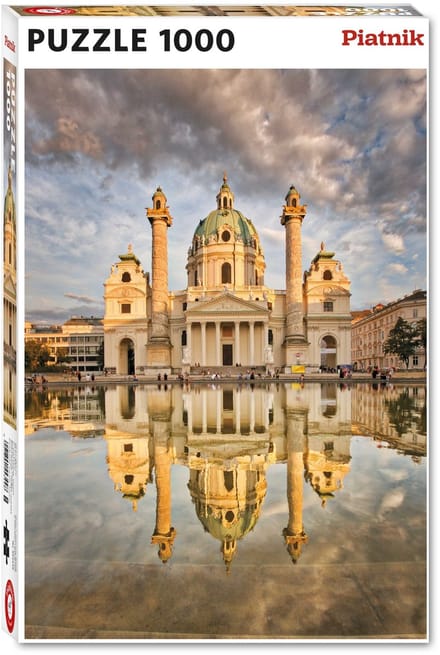 Piatnik puzzel Karlskirche legpuzzel 1000 stukjes - volwassenen.