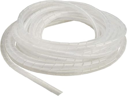 Spiraalslang 6mm 10m Transparant - Flexibele Leidingen Bundelen