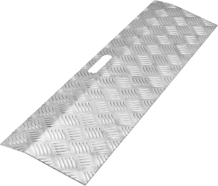 Drempelhulp 0 - 3 cm - Aluminium - Oprijplaat Drempelhelling Drempelplaat