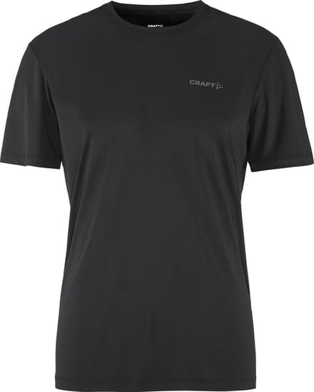 CRAFT CORE ESSENCE SS TEE 2 M Heren Sportshirt - Zwart
