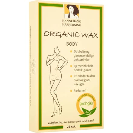 Hanne Bang Organisch Waxlichaam 24 st