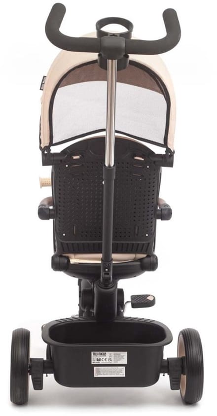 Milly Mally Twinkle driewieler met LED beige - Kinderdriewieler