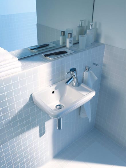 Duravit Starck 3 fontein 40x26 cm 1x kraangat rechts wit