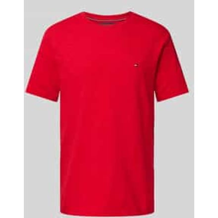T-shirt met labelstitching