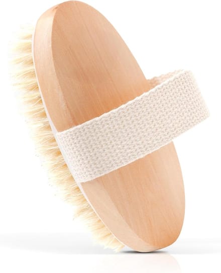 Drooglichaamsborstel - Natuurlijke Haren en Anti-cellulitis Massage