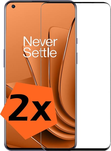 Screenprotector - 2 Stuks - Geschikt voor OnePlus 10 Pro - Full Cover - Gehard Glas - Beschermglas - Tempered Glass - Screen Protector
