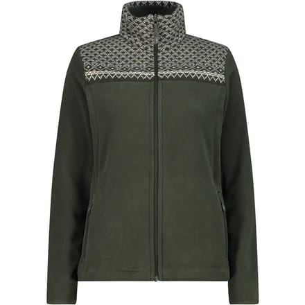 Dames fleece jack met ritssluiting CMP