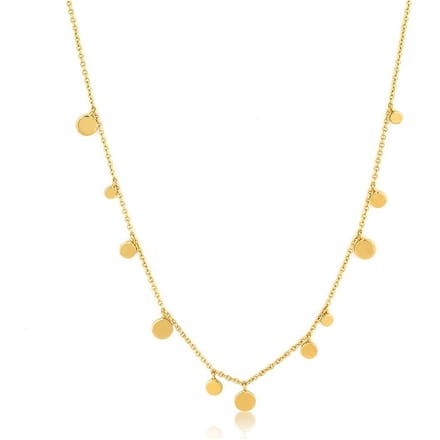 Ania Haie Geometry Class AH N005.01G Dames Ketting 45 cm